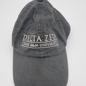 Delta Zeta Sorority Hat Texas A&M University Aggies Adjustable Strap Back